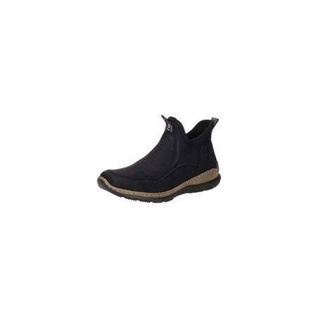 Rieker Ankle Bootie Damen schwarz|schwarz