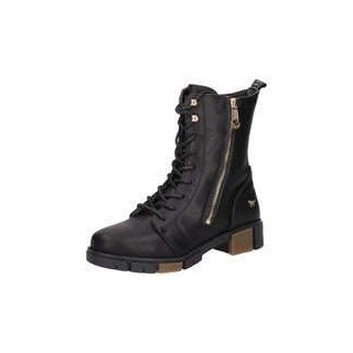 Mustang Schnürstiefelette Damen schwarz|schwarz|schwarz