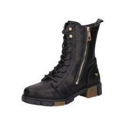 Mustang Schnürstiefelette Damen schwarz|schwarz|schwarz