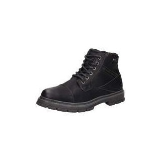 Tom Tailor Schnür Boots Herren schwarz|schwarz|schwarz