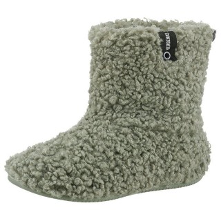 VERBENAS Yaiza Curly Hüttenschuhe, Homeslipper, Schlupfboots, Hausschuh in Kuschel-Optik