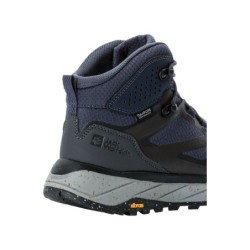 Jack Wolfskin Terraventure Texapore Mid Women Wasserdichte Wanderschuhe Damen 42 grey,black Graphite