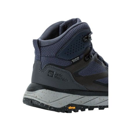 Jack Wolfskin Terraventure Texapore Mid Women Wasserdichte Wanderschuhe Damen 42 grey,black Graphite