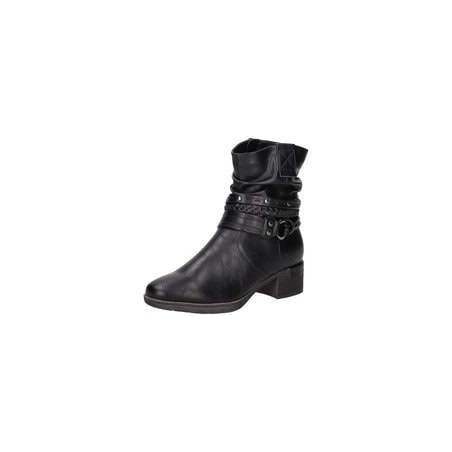 Jana Stiefelette Damen schwarz|schwarz|schwarz