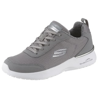 Skechers Sneaker "Skech-Air Dynamight - Fast Brake", Metallic-Element an der Ferse, Freizeitschuh, Halbschuh, Schnürschuh