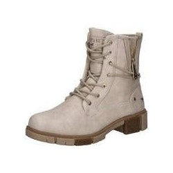 Mustang Schnürstiefelette Damen beige|beige