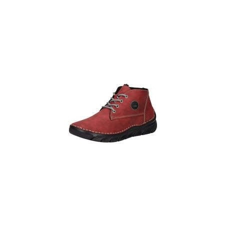 Rieker Ankle Schnürer Damen rot|rot|rot|rot|rot|rot|rot