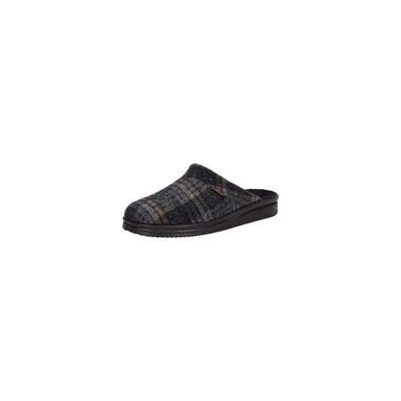 Fischer Andy Hausschuhe Herren grau|grau