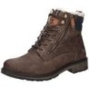 Mustang Schnür Boots Herren braun|braun