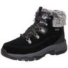 Skechers Trego Schnür Boots Damen schwarz|schwarz|schwarz|schwarz