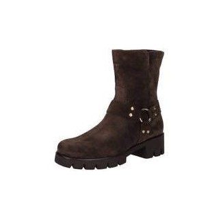 Gabor Biker Stiefelette Damen braun|braun|braun