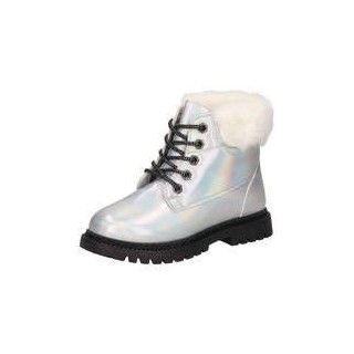Puccetti Schnür Boots Mädchen silber|silber|silber