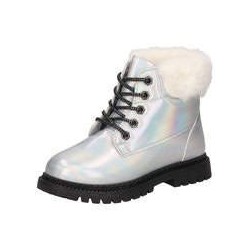 Puccetti Schnür Boots Mädchen silber|silber|silber