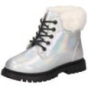 Puccetti Schnür Boots Mädchen silber|silber|silber