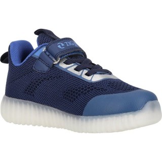 ZIGZAG Silas Kids Shoe W/lights Navy Indoorschuh