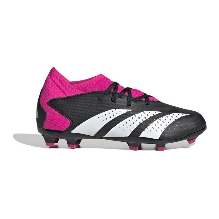 adidas Sportswear PREDATOR ACCURACY.3 FG J CBLACK/FTWWHT/TESHPK Fußballschuh