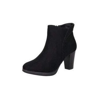 Charmosa Stiefelette Damen schwarz|schwarz|schwarz