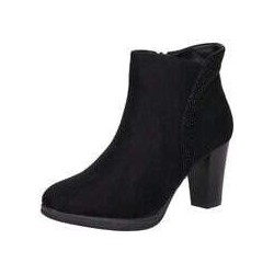 Charmosa Stiefelette Damen schwarz|schwarz|schwarz