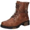Mustang Schnürstiefelette Damen braun|braun