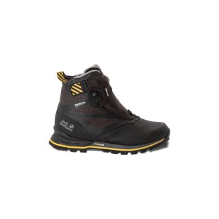 Jack Wolfskin 1995 Series Texapore Mid Women Wasserdichte Trekkingschuhe Damen 40 miscellaneous,black,yellow Black / Burly Ye
