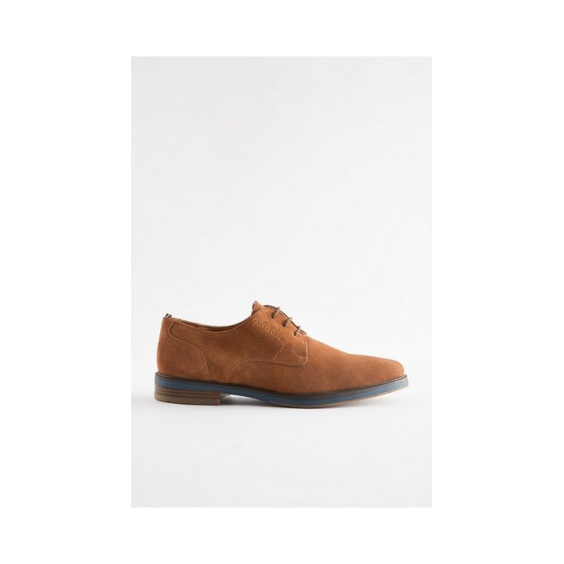 Next Derby-Schuhe aus Veloursleder Schnürschuh (1-tlg)