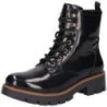 Via della Rosa Schnüstiefelette Damen schwarz|schwarz