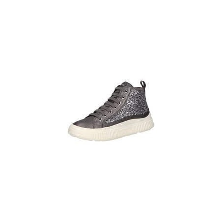 Geox J Laquinny Sneaker High Mädchen schwarz|schwarz|schwarz|schwarz