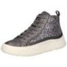 Geox J Laquinny Sneaker High Mädchen schwarz|schwarz|schwarz|schwarz