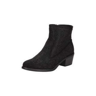 Charmosa Cowboy Boots Damen schwarz|schwarz