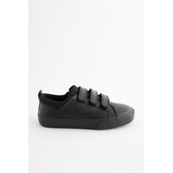Next Lederschuhe mit 3 Klettverschlussriemen Klettschuh (1-tlg)
