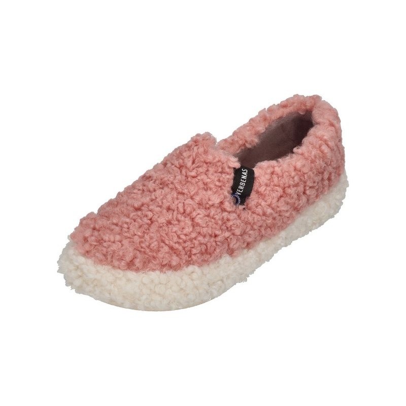 VERBENAS YECLA CURLY Hausschuh Rosa Crudo
