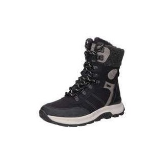 Relife Schnür Boots Damen schwarz|schwarz|schwarz|schwarz|schwarz