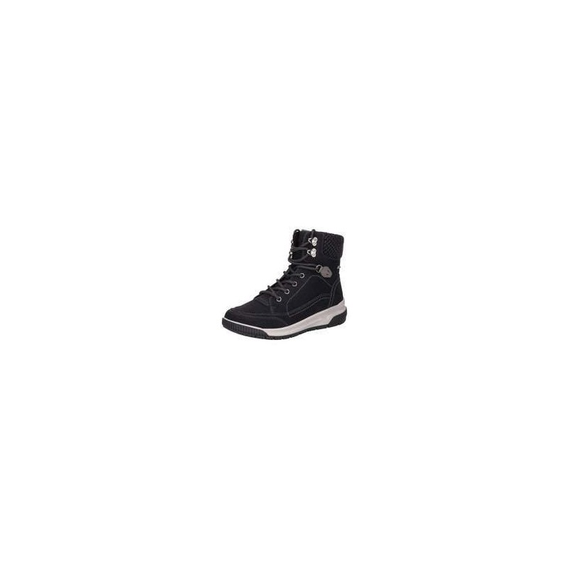 Relife Schnür Boots Damen schwarz|schwarz|schwarz