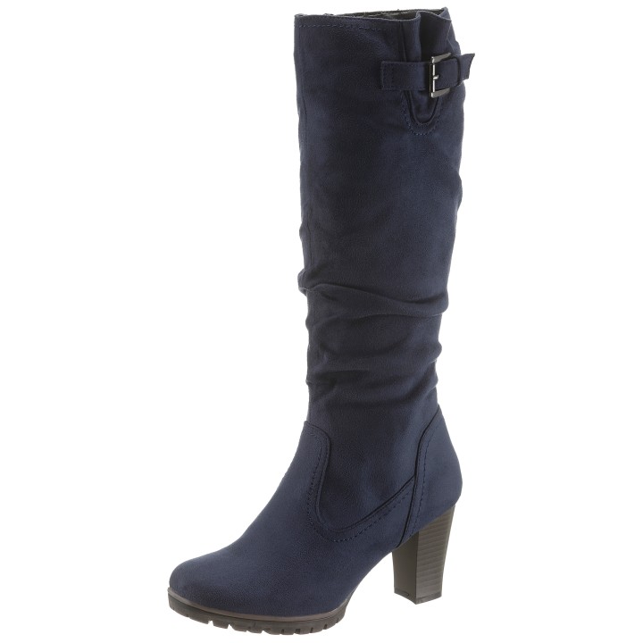 Aniston SHOES Stiefel, mit Raffungen am slouchy Schaft - NEUE KOLLEKTION