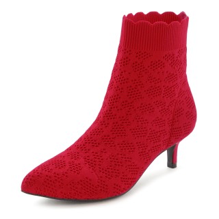 LASCANA Ankleboots »Sock Boot,«, High Heel Stiefelette, Stiefel, kleiner Absatz & elastischer Spitze