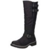 Via della Rosa Stiefel Damen schwarz|schwarz|schwarz