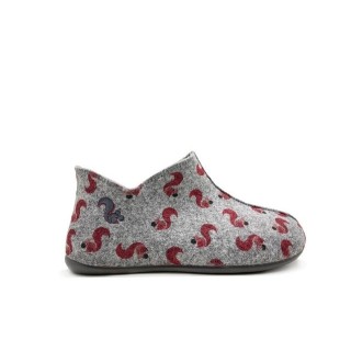 thies 1856 ® Kids PET Squirrel Slipper Boot Slipper Vegan