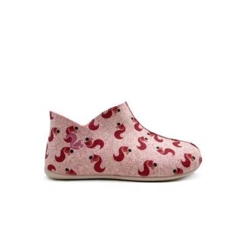 thies 1856 ® Kids PET Squirrel Slipper Boot Slipper Vegan