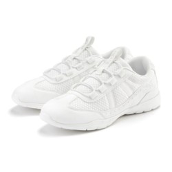 LASCANA Sneaker, Slip-On Freizeitschuh, Halbschuh mit elastischen Schnürbändern VEGAN