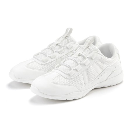 LASCANA Sneaker, Slip-On Freizeitschuh, Halbschuh mit elastischen Schnürbändern VEGAN