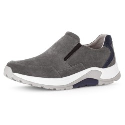 Gabor Rollingsoft Slipper, Schlupfschuh, Komfortschuh mit seitlichem Stretcheinsatz, Weite G