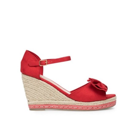 DeeZee Espadrilles WYL2710-02 Rot Espadrille
