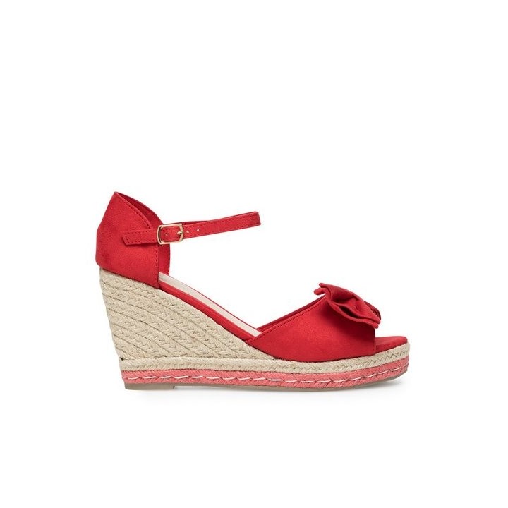 DeeZee Espadrilles WYL2710-02 Rot Espadrille