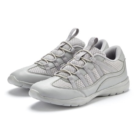 LASCANA Sneaker, Slip-On Freizeitschuh, Halbschuh mit elastischen Schnürbändern VEGAN