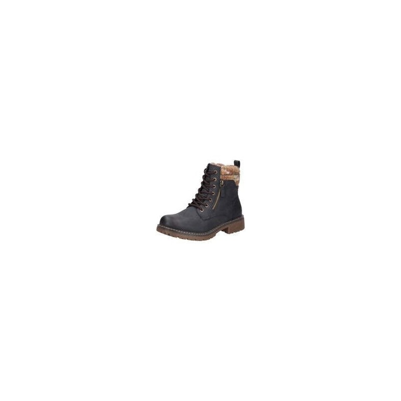 Tom Tailor Schnür Boots Damen blau|blau|blau|blau|blau|blau