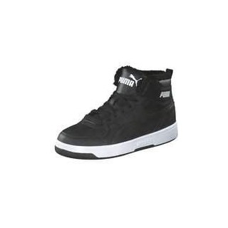 PUMA Rebound Joy Fur Jr Sneaker Mädchen|Jungen schwarz|schwarz