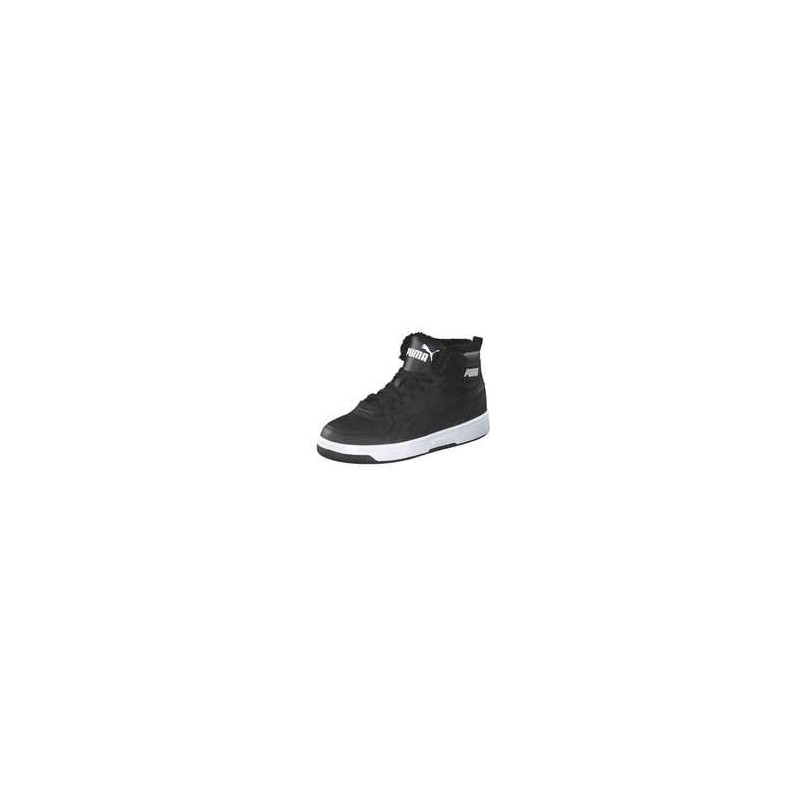 PUMA Rebound Joy Fur Jr Sneaker Mädchen|Jungen schwarz|schwarz