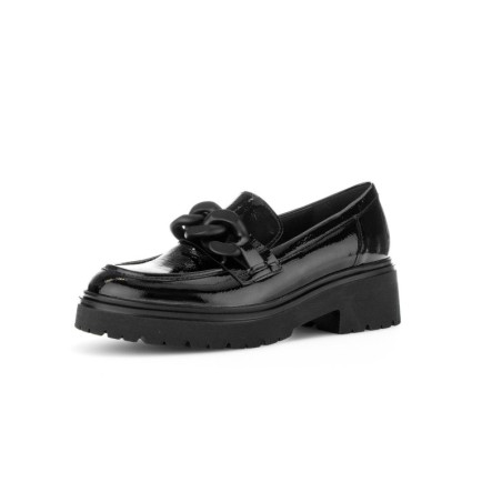Sportliche Slipper schwarz 39