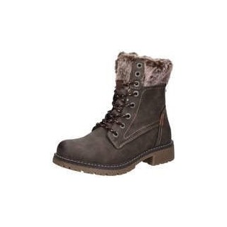 Puccetti Schnür Boots Damen braun|braun|braun|braun|braun|braun
