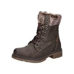 Puccetti Schnür Boots Damen braun|braun|braun|braun|braun|braun